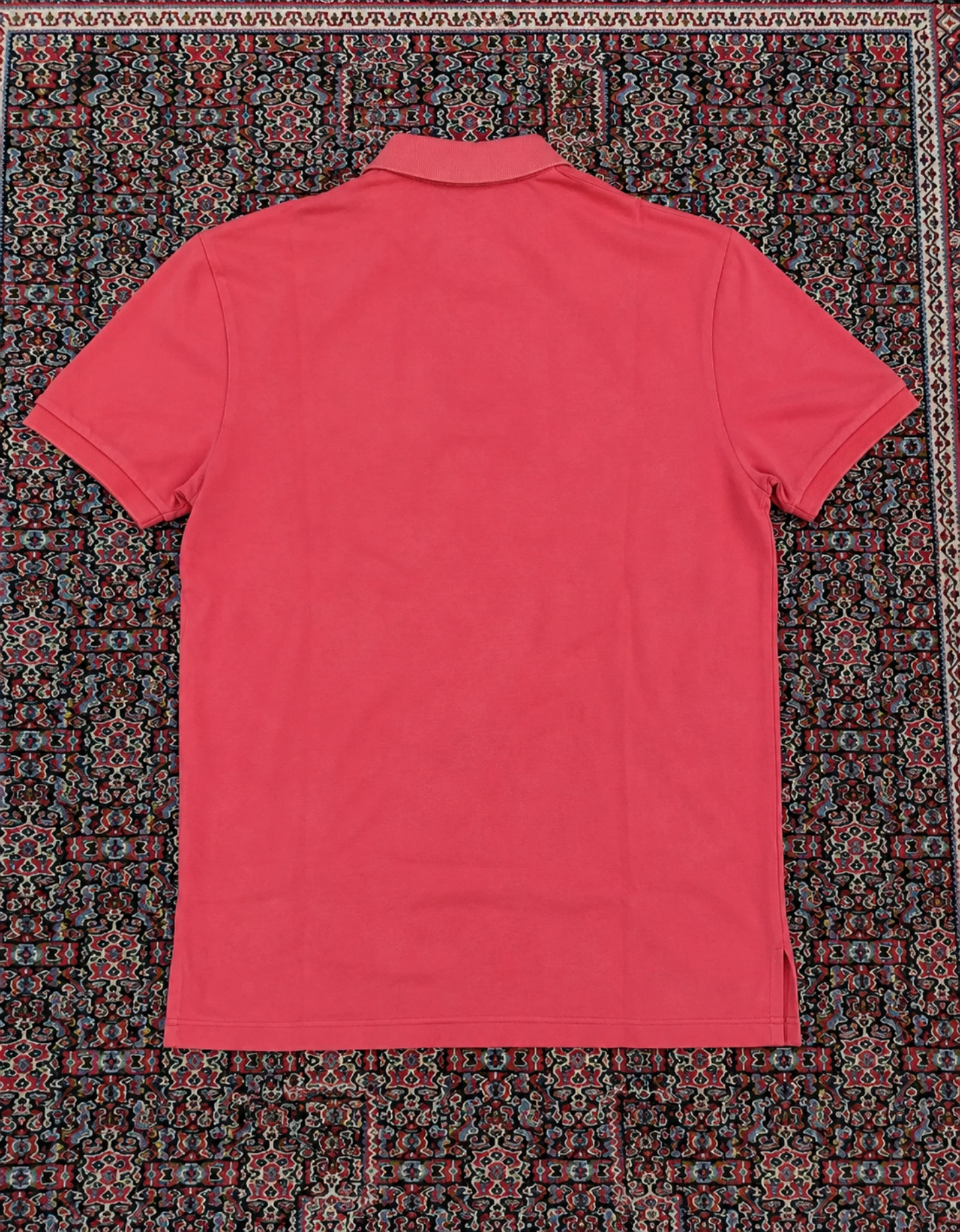 Polo Ralph Lauren Vermelho Homem Tamanho G – 100% Autêntico – Muito bom estado – photo 2